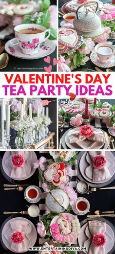 valentine's day tea party ideas