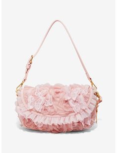 Our Universe Wicked Glinda Floral Crossbody Bag - BoxLunch Exclusive | BoxLunch Incredibles Costume, Wicked Glinda, Butterfly Details, Plus Size Disney, Our Universe, Her Universe, Embroidered Butterfly, Disney Plush, Star Wars Kids