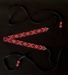 Red seed bead Сhoker Traditional Sylianka necklace boho necklace jewelry gift for her Necklace of red  color with pattern (red and black colors) 100% Handmade  quality beads Bead length - 28cm/11.02in + chain Wedth - 1.4cm/0.55in The necklace has ties with which it will fit beautifully on any neck. If you need to change the length of the necklace - write a message. I will adjust the length to your size for free! How to care for your jewelry🌸 To ensure that your jewelry will serve you for a long Bohemian Red Beaded Necklace For Gift, Gift Red Beaded Necklaces With Black Beads, Red Bohemian Beaded Necklace For Gift, Handmade Red Beaded Necklace For Gift, Red Beaded Bracelet With 108 Beads For Festival, Red Beaded Bracelets With Black Beads For Festival, Handmade Red Beaded Necklace Gift, Adjustable Red Jewelry With 108 Beads, Adjustable Red Necklace For Festival