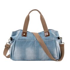 43332490985628 Large Capacity Denim Blue Rectangular Shoulder Bag, Rectangular Denim Blue Bag For On-the-go, Denim Blue Rectangular Shoulder Bag With Large Capacity, Shopping Bag With Double Handle In Denim Blue, Denim Hobo Tote Bag For Everyday Use, Denim Hobo Bag Tote For Everyday, Denim Tote Shoulder Bag For Shopping, Denim Blue Shopping Bag With Double Handle, On-the-go Denim Bags With Double Handle