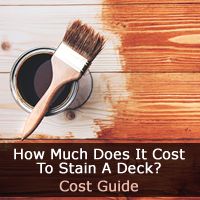 A Guide that gives you the best advice and costs for how to Stain a Deck, the guide breaks down the individual costs and ways for staining a deck using the best deck stain, deck paint, deck sealers and how to Power Washer yourselves