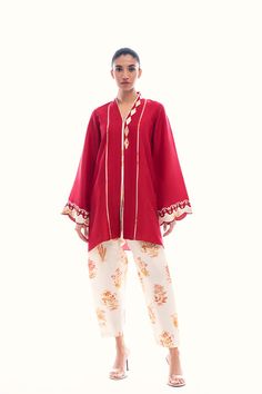 Maiza (A) – Sania Maskatiya International Yumna Zaidi Shirts, Sania Maskatiya, Scalloped Sleeves, Co Ords Outfits, Aari Embroidery, Delicate Embroidery, Heavy Embroidery, Website Features, Modest Fashion Outfits