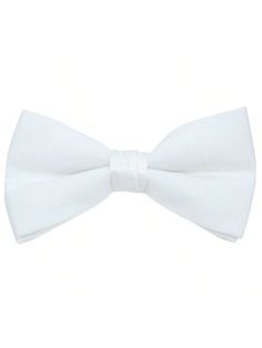 VERSATILE: Simply clip on to your collar for hassle-free style. No need to tie the bowtie; it's unisex and pairs well with collared shirts and tuxedos.QUALITY MADE: Carefully crafted with fine workmanship for durability and long-lasting wear.WIDE COLOR SELECTION: Choose from a wide range of colors to suit any occasion, from subtle tones to vibrant shades.FABRIC: Made of 100% stain-resistant polyester for easy maintenance. Hand wash only for best results.White Bow Tie For Men - Mens Solid Color C Bow Tie For Men, White Bow Tie, Collared Shirts, Tie For Men, Mens Bow Ties, Free Style, White Bow, Kids Beachwear, White Collar