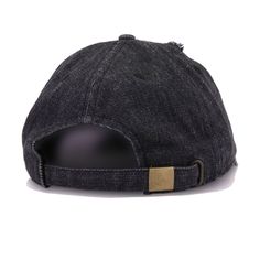 Adjustable hat. Cap is "One Size Fits Most" (OSFM). KBEthos plain dadhat in black denim. Hat Material: 100% CottonCrown: KBE Black DenimVisor: KBE Black DenimButton: KBE Black DenimUndervisor: KBE Black DenimStrap: KBE Black Denim Casual Dark Wash Short Brim Hat, Black Distressed Dad Hat Baseball Cap, Black Distressed Dad Hat, Distressed Black Dad Hat Baseball Cap, Distressed Black Dad Cap, Adjustable Distressed Black Dad Hat, Black Cotton Hip Hop Hat, Black Cotton Hat With Curved Visor, Black Distressed Hat With Curved Visor