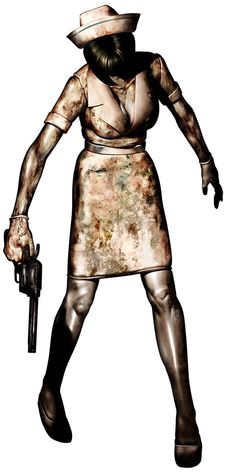 Silent Hill 3 Art & Pictures,  Nurse Silent Hill Film, Silent Hill Series, Silent Hill Nurse, Human Centipede, Zombie Nurse