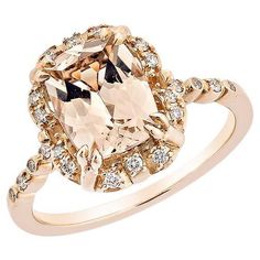 This collection includes a range of Morganite, which is a symbol of love and relationships, making it an excellent choice for a variety of applications. Accented with White Diamonds this ring is made in Rose Gold and present a classic yet elegant look. Morganite Fancy Ring in 18Karat Rose Gold with White Diamond. Morganite: 1.74 carat, 9X7mm size, cushion shape. White Diamond: 0.02 carat, 1.00mm size, round shape, G color, VS clarity. White Diamond: 0.06 carat, 1.20mm size, round shape, G color, VS clarity. White Diamond: 0.07 carat, 1.20mm size, round shape, G color, VS clarity. Gold: 3.89g, 18Karat Rose Gold. R1593 Fancy Rings, Naha, Love Symbols, Morganite, White Diamond, Diamond White, Round Shape, Or Rose, Fashion Rings