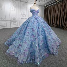 Quinceanera Dress Ball Gown Handmade Sweet 16 Dress Party Dress Birthday Dress.  "This pin contains affiliate links, which means I may earn a commission at no cost to you extra for you". 
 #affiliate #advertising" Luxurious Ball Gown, Cute Ball Dresses, Big Puffy Dresses Ball Gowns, Fairy Tale Ball Gown, Ballroom Gowns Princesses, Corset Ball Gowns Fairytale, Poofy Dresses Ball Gowns, Ball Room Gowns, Ballgown Dresses Princess