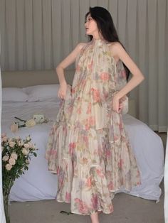 Lunivop Summer Women Elegant Floral Print Maxi Dresses New Fashion Sleeveless Loose Ruffle Y2k Dress Beach Birthday Party Robe modname=ckeditor S:Length:112cm,Bust:80cm ,Waist:60-66cm M:Length:113cm,Bust:84cm ,Waist:64-70cm L:Length:114cm ,Bust:88cm, Waist:68-74cm Note: 1. Please follow the size chart to select the size and do not select directly to your habits. 2. The size may have 1-3 cm differs due to manual measurement. 3. As we all know, the different computers display colors differently, the color of the actual item may vary slightly from the following images. Print Maxi Dresses, Maxi Dresses Summer, Beach Birthday Party, Beach Birthday, Y2k Dress, Floral Print Maxi Dress, Floral Print Maxi, Dress Beach, Dresses Women