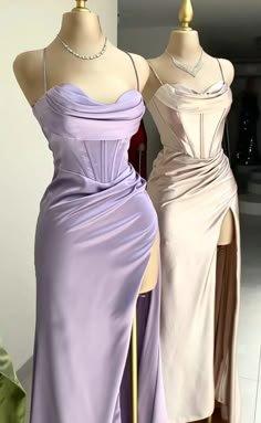 Lilac Long Prom Dresses Party Evening Gowns Formal Prom Dresses Long, Formal Ideas, Classy Prom, Prom Dress Inspo, Backless Evening Dress, Classy Prom Dresses, Dream Prom, Prom Dress Ideas, Satin Dress Long