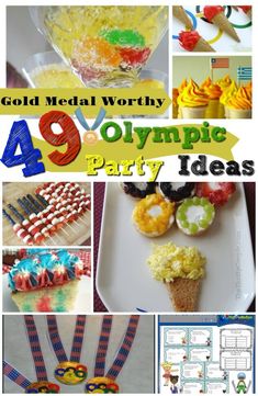 olympic party ideas for kids and adults