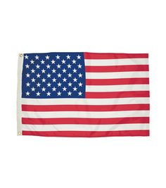 an american flag on a white background