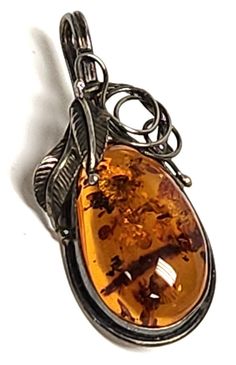 Hand Made Jewelry, Baltic Amber, A Face, Sterling Silver Pendants, Hallmark, Amber, Jewelry Making, 925 Sterling Silver, Necklaces