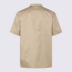 Khaki cotton shirt from Dickies featuring short sleeves, button closure, chest flap pockets, regular fit and cotton logo patch at bottom.Composition: _, 100% Cotton Dickies Khaki, Vacation Wardrobe, Zegna Shoes, Cotton Logo, Heritage Brands, Luxury Shop, Beautiful Shoes, Fashion Set, Star Fashion