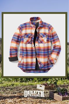 Legend has it there's an insulated flannel shirt that will keep you warm and comfy throughout even your toughest quest. Rugged Long Sleeve Flannel Shirt For Winter, Plaid Button-up Shacket For Outdoor, Winter Flannel Shacket For Outdoors, Winter Outdoor Flannel Shacket, Plaid Cotton Outerwear For Outdoor Activities, Plaid Outerwear For Fall Outdoor Activities, Long Sleeve Shirt For Outdoor Activities In Fall, Long Sleeve Shirt For Fall Outdoor Activities, Plaid Long Sleeve Flannel Shirt For Outdoor