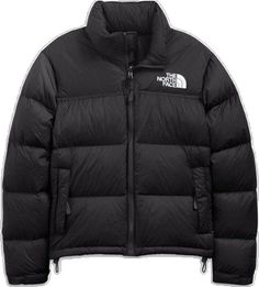 The North Face Down Puffer Jacket For Streetwear, Black Sporty The North Face Puffer Jacket, Black Sporty Puffer Jacket By The North Face, Black The North Face Sporty Puffer Jacket, The North Face Black Puffer Jacket For Outdoor Activities, The North Face Black Puffer Jacket For Outdoor, North Face Black Puffer Jacket, Doudoune The North Face, The North Face 1996 Retro Nuptse