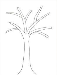 printable tree trunk | Here is the tree outline if anyone wants to cut ...