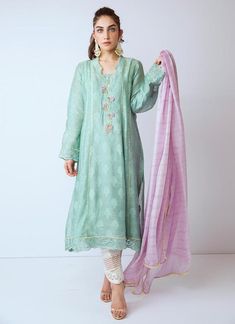 Pakistani organza dresses pearls and thread embroidered – Nameera by Farooq Green Cotton Silk Kurta With Sheer Dupatta, Green Anarkali Set With Sheer Dupatta In Cotton Silk, Pista Green Semi-stitched Raw Silk Dress, Cotton Silk Wedding Dress For Summer, Summer Wedding Dress In Cotton Silk, Cotton Silk Dress With Zari Work For Spring, Pista Green Anarkali Dress In Raw Silk, Anarkali Dress With Naqshi Detailing In Organza, Spring Cotton Silk Dress With Zari Work