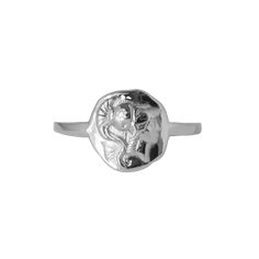 Athena Molten Ring Silver Rings For Ceremonial Occasions, Common Era, Greek City, Goddess Athena, Half Siblings, Ancient Goddesses, Sparkling Eyes, Gold Ring Designs, Statement Ring Silver