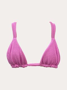 For any gal looking for an elegant, supportive top. For small and large busts. This bralette-style is adjustable and features elastic cups to keep you in place and comfortable. Mix n match with any Maheli bottom for a classic look. D E T A I L S - Fully Lined - Non-Transparent/Sheer - 80% Nylon - 20% Spandex S I Z I N G: True to Size. Available in S-2X. You can size up one if you're looking for more coverage/a relaxed fit. Wild Berry, Black Textures, Color Textures, Large Bust, Mix N Match, Bubble Gum, Classic Looks, Crochet Bikini, Bralette