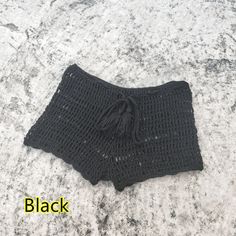 Step up your beach-ready wardrobe with these lovely Seaside Chic Handmade Crochet Shorts. Featuring a stylish tassel, these shorts are the perfect addition to your summer look. Made with quality craftsmanship, they will give you a fashionable, comfortable fit that you'll love. Material: cotton Tank Swimsuit, Knitted Crop Top, Crochet Shorts, Vest Women, Custom Size Dresses, Crop Top Tees, Beach Tops, Top Tank, Knit Shorts