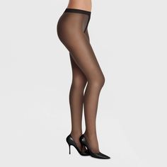 L'eggs Sheer Energy Women's All Sheer 2pk Pantyhose - Jet Black A Stretch Legwear For Formal Occasions, Elegant Sheer Tight Bottoms, Elegant Tight Sheer Bottoms, Elegant Stretch Legwear For Formal Occasions, Elegant Formal Stretch Legwear, Elegant Stretch Legwear For Work, Solid Color Tight Legwear For Work, Elegant Micro-elastic Bottoms For Night Out, Elegant No-show Smoothing Hosiery