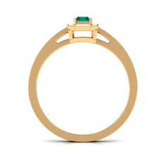 Product Details This Minimal Engagement Ring features Octagon shape Emerald and Round and Baguette Shape diamond. Classic Bridal Ring is composed of Gold. Product Information SKU SHP-RINGS122043372 Width 4.8 mm Height 8.6 mm Weight 2.24 gm (Approximate) EMERALD INFORMATION No.of Stones 1 Pieces Total Weight 0.28 Carat (Approximate) Dimension(approx) Baguette-3X6 mm-1 Pcs Color Green Cut Brilliant Shape Baguette Setting Type Accent Quality Grade AAA DIAMOND INFORMATION No.of Stones 34 Pieces Tota Minimal Engagement Ring, Cleaning Stone, Emerald And Diamond Ring, Octagon Shape, Emerald Engagement, 18k Yellow Gold Ring, Signature Jewelry, Timeless Jewelry, Bridal Ring