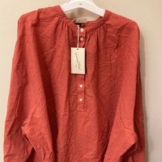 What We Have To Offer Today Is A Universal Thread Women's Peasant Blouse Red Long Sleeve Bishop Notch Neck New. Please Look At All Of The Photos To Determine Condition And Feel Free To Browse Through Our Other New/Vintage Toy Items And Collectibles; You Will Be Glad You Did! Long Sleeve Peasant Top, Tan Plaid, Black Blouse Long Sleeve, White Button Down Shirt, Peasant Style, Universal Thread, Summer Blouses, Peasant Blouse, Peasant Tops