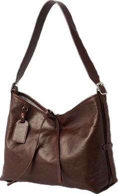 Classic Brown Bucket Bag With Detachable Strap, Classic Brown Crossbody Hobo Bag, Classic Brown Top Handle Hobo Bag, Brown Crossbody Bucket Bag For Business, Classic Brown Crossbody Bucket Bag, Brown Bucket Bag With Top Handle And Zipper Closure, Brown Top Handle Bucket Bag With Zipper Closure, Brown Bucket Bag With Zipper And Top Handle, Chic Brown Hobo Bag For Business