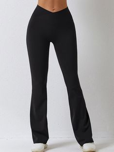 PRODUCT FEATURES: Flare Leggings Breathable.? quick-dry. moisture absorption. Wear-tested by our in-house team for the perfect fit. FABRICATION: 78% Nylon 22% Spandex Sweat-wicking technology that can remove moisture from your body BRA BODY LENGTH: S?- 108cm (42.5inch) M?- 109cm (42.9inch) L?- 110cm (43.3inch) XL-111cm(43.7inch) Black Breathable 4-way Stretch Pants, High-waist Breathable Bottoms For Pilates, Breathable High Waist Bottoms For Pilates, Breathable High-waist Bottoms For Pilates, Functional High Waist Bottoms For Sports, Functional High Waist Sports Bottoms, Functional High-waist Sports Bottoms, High Waist Stretch Bottoms With Go-dry, Mid-rise Compression Bottoms With Go-dry