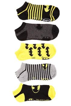 I found 'DC Comics Batman No-Show Socks 5 Pack - 172559' on Wish, check it out! Batman Socks, Seventh Birthday, Batman Collectibles, Batman Outfits, Batman Stuff, I Am Batman, Clothing Art