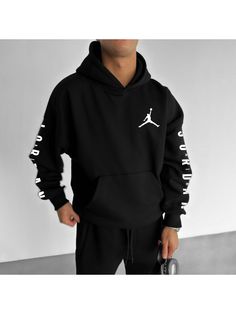 Men Youth Sweatshirt, Oversized Street Style Basketball Print Hoodie Drop Shoulder Sweats With Ribbed Cuffs For Streetwear, Winter Hoodie With Logo Print For Loungewear, Winter Loungewear Hoodie With Logo Print, Crew Hoodie For Streetwear During Sports Season, Athleisure Long Sleeve Outerwear With Logo Print, Oversized Long Sleeve Hoodie For College, Winter Streetwear Sweats With Drop Shoulder, Casual Long Sleeve Sweats For Streetwear, Sportswear Crew Neck Outerwear For Streetwear