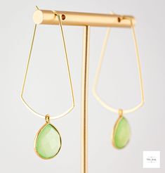 Green chalcedony bow earrings Elegant Small Hoop Green Earrings, Elegant Green Hoop Earrings, Elegant Green Dangle Hoop Earrings, Elegant Jade Hoop Earrings, Chic Green Hoop Jewelry, Chic Green Earrings For Gift, Chic Green Earrings, Elegant Green Hoop Earrings As Gift, Chic Green Jewelry For Gifts