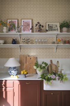 the kitchen is clean and ready to be used as a place for cooking or eating