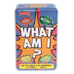 what am i? card game in a tin