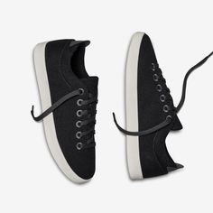 Allbirds Wool Pipers & Reviews, Women's - True Black | Classic Low-Top Sneaker Cod Ghosts, Shoes For Work, Allbirds Shoes, Affordable Shoes, Low Carbon, Casual Athletic, Carbon Footprint, Cooler Weather, Chuck Taylor Sneakers