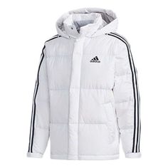 adidas 3ST Puff Down White Sports Outfits, Duck Down Jacket, Puff Jacket, Travel Wallpaper, Evening Dresses With Sleeves, Adidas Jackets, Adidas Mens, Athletic Outfits, Duck Down