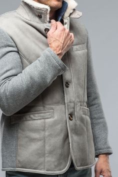 Scarf Jacket, Suede Vest, Merino Sweater, Jackets Men Fashion, Sport Dress, Steel Grey, Knit Hoodie, Sweater Pants, Tailored Jacket