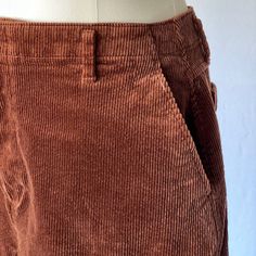 Wide Leg Brown Corduroy Pants. Nwot. Size 16. Gap Bottoms With Pockets For Fall, Fall Corduroy Pants With Hip Pockets, Corduroy Tapered Leg Bottoms For Work, Gap Full Length Bottoms With Pockets, Gap Cotton Bottoms For Fall, Fall Corduroy Pants With Patch Pockets, Casual Corduroy Bottoms With Hip Pockets, Casual Corduroy Pants With Hip Pockets, Corduroy Bottoms With Pockets For Fall