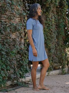 Introducing our new favorite go-to: the Tee Shirt Dress. Crafted from super-soft fabric that strikes that perfect balance—just enough weight to drape without revealing too much—it's the ultimate solution to comfort and style. With a modest length that keeps things casual yet chic, this dress is all about being effortless. Whether you're running errands or meeting friends, simply slip it on and you're ready to take on the day. Versatile enough to dress up with accessories or keep it laid-back wit Meeting Friends, Travel Dress, Tee Shirt Dress, Pacific Coast, Dress Cuts, Dress Size Chart, Xl Dress, Running Errands, T Shirt Dress