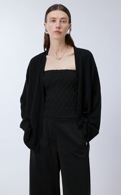 70% wool 30% cashmere Cashmere Cardigan, Black Cardigan, Wool Blend, Cashmere, Take That, Wool, Black