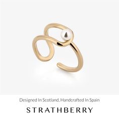 Handcrafted in italy with precision, our lana pearl ring features a radiant 22 carat gilded gold band adorned with a single lustrous pearl crystal. Created with meticulous attention to detail, this piece can be paired with our lana pearl necklace or earrings. 22 Carat Gold, Pearl Crystal, Gold Gilding, Pearl Ring, Gold Band, Gold Bands, Handbag Accessories, Attention To Detail, Pearl Necklace