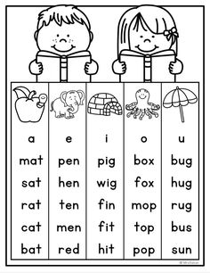 an english worksheet with two children on it