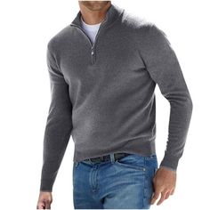 Patlollav Mens Wool Sweater Stand Up Collar Solid Long Sleeve Knitted Pullovers Color/Size: Gray/L Gender: Women/Female/Girl It is made of high quality materials, durable enought for your daily wearing. I am sure you will like it! If you have any questions about this products, please feel free to contact us. We will contact you within 24 hours to provide you with a better solution. KEY: Mens fall fashion 2022, Christmas, Mens plus size clearance, Mens Tops, Mens Coats, Mens Pants Color: Beige. Mens Casual Outfit, 50s Men, Mountain Landscape Photography, Crewneck Sweaters, Zipper Sweater, Khaki Pants Men, Tactical Pants, Zippered Sweater, Retro Mode