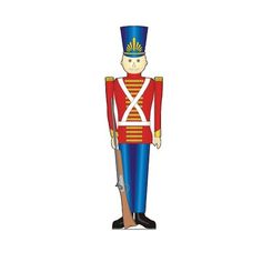 Great for all ages Can be mounted to a wall or door, or stand by itself Solid corrugated cardboard construction Christmas collection Advanced Graphics | Advanced Graphics Christmas Toy Soldier Cardboard Stand-Up 74.0 H x 23.0 W | 6' 2" H X 1' 11" W | Wayfair Life Size Cardboard Cutout, Christmas Toy Soldiers, Cardboard Stand, Construction Christmas, Nutcracker Characters, Cardboard Construction, Cardboard Standup, Nutcracker Christmas Decorations, Life Size Cutouts