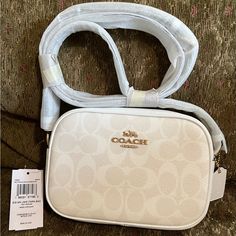 Reposhing This Item I Purchased From @Juicyfruitgum18. Loved It, But Ready To Rotate For Something New. Added This To My Closet But Never Wore It. Perfect Condition. Very Versatile Colors! Questions? Leave A Comment Below! Trendy Coach Crossbody Bag, White Coach Pouch Bag, Trendy White Coach Bags, Coach White Pouch Shoulder Bag, White Coach Shoulder Bag With Adjustable Strap, White Coach Pouch Shoulder Bag, Birkenstock Boston Shearling, Boston Shearling, Coach Crossbody