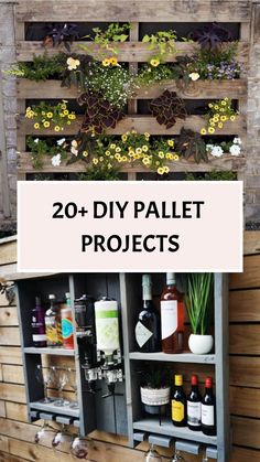 20+ DIY Pallet Projects Things To Make From Pallets Diy Projects, What To Do With A Pallet, Half Pallet Projects, Diy Pallet Projects For Beginners, Unique Pallet Ideas, Pallet Diy Projects, Pallet Garden Walls, Repurposed Pallet Wood