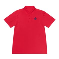 Polo deportivo para hombre

 Pocos artículos son tan icónicos como el polo y estos vienen para agregar estilo cuando el máximo rendimiento es parte del día. Confeccionados con 100% poliéster suave, estos polos deportivos para hombre absorben la humedad y son resistentes a los enganchones para que se mantengan cómodos y como nuevos durante mucho tiempo. Cada camisa viene con un cuello clásico de punto plano y una tapeta de 3 botones con botones de goma teñidos a juego para lograr ese estilo atemporal.

 Detalles de producto:



 Material: 100% poliéster

 Tela extraligera (3,8 oz/yd² (110 g/m²))

 Ajuste regular

 Etiqueta impresa en el cuello. Sports Polo Shirts, Us Polo, Urban Clothing, True Red, Peak Performance, Urban Outfits, Mens Polo Shirts, The Urban, Light Fabric