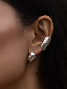 CHUB HOOPS Faris Jewelry, Inexpensive Jewelry, Dope Jewelry, Jewelry Lookbook, Ear Jewelry, Jewelry Inspo, The Ear, Cute Jewelry, Bling Bling