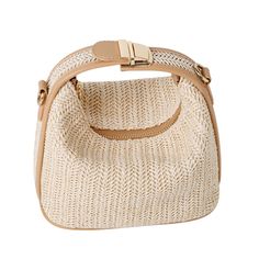 PRICES MAY VARY. 【Premium Material】High quality straw outer material, ployester lining with pu leather shoulder strap and zipper closure.The material is durable, soft and well-cut that it won't hurt your skin. 【Compact Size】7.5in x 4.3in x 4.7in.This is a cute size straw handbag, with a long adjustable strap. Although it has only one main compartment, it is roomy enough to hold your daily outdoor essentials like sunscreen, sunglasses, cellphones, small bottles of water and the zipper closure wil Beach Purse, Vacation Bag, Bucket Purse, Straw Beach Bag, Straw Handbags, Bag Summer, Jute Bags, Small Tote, Shopping Tote Bag