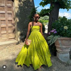 Color Is Chartreuse Brand New With Tags Usa Size 6, Aus 10 Perfect For Weddings, Dinners And European Summers Chartreuse Wedding, Chartreuse Dress, Giraffe Dress, Linen Gown, Bhldn Dress, Pink Strapless Dress, Drape Maxi Dress, Maxi Dresses Fall, Target Dresses